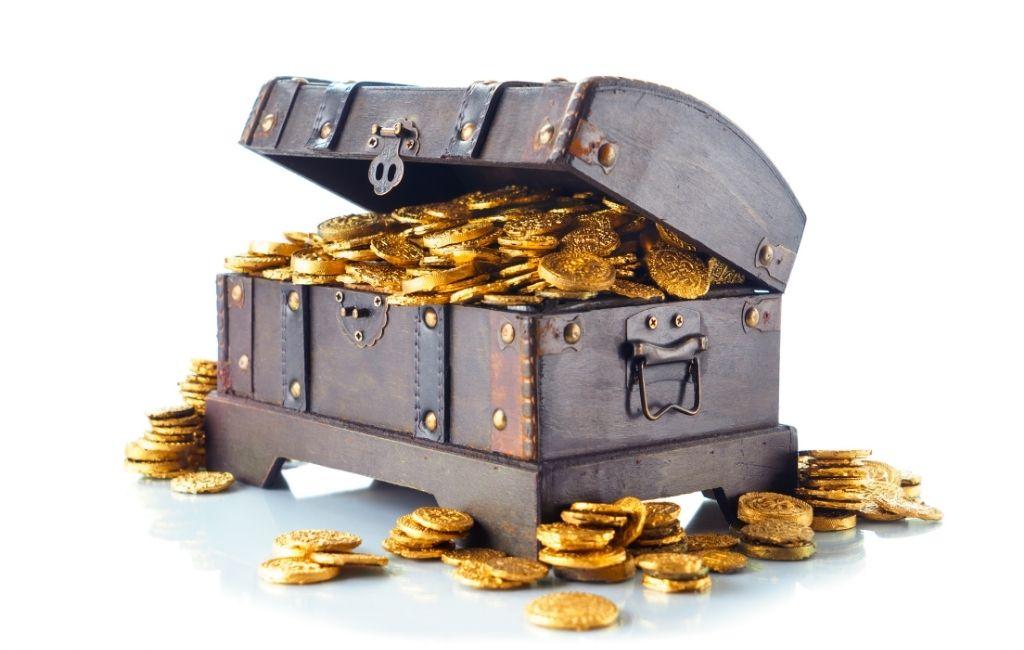 Treasure Chest full of gold